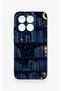 Mi 15t 5g Compatible Night-Themed Bookshelf Patterned Silicone Case - 2