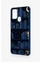 Samsung A21S Compatible Night Themed Bookshelf Patterned Silicone Case - 4