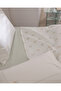 Julienne Double 100% Cotton Karde Printed Pique Bed Sheet Set - Colorful - 7
