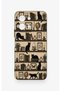 Vivo Y28 Compatible Vintage Black Cat Pattern Silicone Case - 2