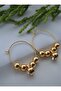 Earrings - Gold Color - - 2