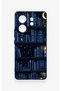 Infinix Zero 30 Compatible Night Theme Bookshelf Patterned Silicone Case - 2