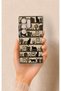 Samsung S24 Ultra Compatible Vintage Black Cat Patterned Silicone Case