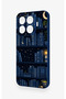 Mi 17t Pro 5g Compatible Night Themed Bookshelf Patterned Silicone Case - 4