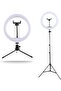 10" LED Ring Light with 50" Adjustable Tripod Stand & Universal Phone Holder – Ideal for Live Streaming, Makeup, YouTube, TikTok & Video Recording