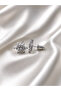 Women's Snowflake Steel Earrings - 2