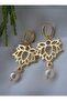 Earrings - Gold Color -