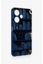 Infinix Hot 30I Compatible Night Theme Bookshelf Patterned Silicone Case - 3