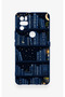 Omix X300 Compatible Night Themed Bookshelf Patterned Silicone Case - 2