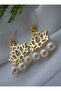 Earrings - Gold Color - - 3