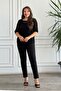 Boat Neck Bat Sleeve Mercerized Knitwear - 2