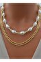 Necklace - Gold Color -