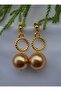 Earrings - Gold Color - - 3