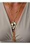 Necklace - Gold Color - - 3