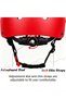 Kids Bike Helmet,Adjustable Toddler & Child Bicycle Helmet,Multi-Sport Safety Helmet for Kids Adult Youth,Lightweight for Scooter,Cycling,Skateboard Red - 4