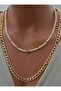 Necklace - Gold Color - - 2