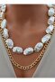 Necklace - Gold Color -