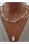 Necklace - Gold Color -