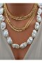 Necklace - Gold Color -