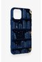 iPhone 11 Pro Compatible Night-Themed Bookshelf Patterned Silicone Case - 3
