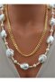 Necklace - Gold Color - - 2