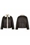 Nubuck Fur Collar Coat - 3