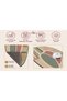 Sdt Retro Geometric Patterned Modern Woven Base Decorative Carpet Sdtamour4158 - 4
