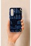 Samsung A56 Compatible Night Themed Bookshelf Patterned Silicone Case
