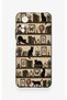 Redmi Note 12S Compatible Vintage Black Cat Pattern Silicone Case - 2