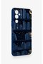 Tecno Pova Neo 2 Compatible Night-Themed Bookshelf Patterned Silicone Case - 2