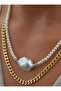 Necklace - Gold Color - - 2