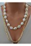 Necklace - Gold Color - - 4