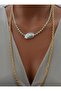 Necklace - Gold Color - - 4