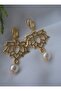 Earrings - Gold Color - - 2
