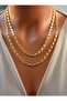 Jewelry set - gold color - - 2