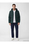 Ozmarka New Season Green Regular Fit Hooded Men's Puffer Jacket - 2