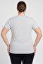 Women Sportswear Fit Short Sleeve Training T-Shirt, Heather Grey - 4
