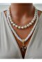 Necklace - White -