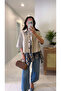 Milasa Stone Oversize Crop Jacket - 3