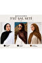 3-Piece Shawl Set (Aya Black + Aya Cocoa + Aya Antique Beige) - 2
