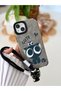 Charm Cat Design Silicone Case Compatible with iPhone 14 Plus and 15 Plus - 3