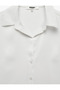 Regular Fit Long Sleeve Buttoned Classic Collar Satin Shirt - 7