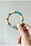 Orange Pattern Bracelet - 2