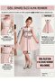 Girl's Square Neck Dense Tulle Short Birthday Dress - 2