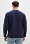 Printed crew neck sweatshirt - 8