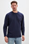 Printed crew neck sweatshirt - 3