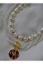 Necklace - White - - 2