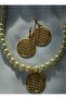 Jewelry set - gold color - - 4