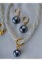 Jewelry set - gold color - - 3