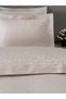 Cloud Embroidered Cotton Satin Double Duvet Cover Set - 3